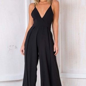 Venidress black jumpsuit new
